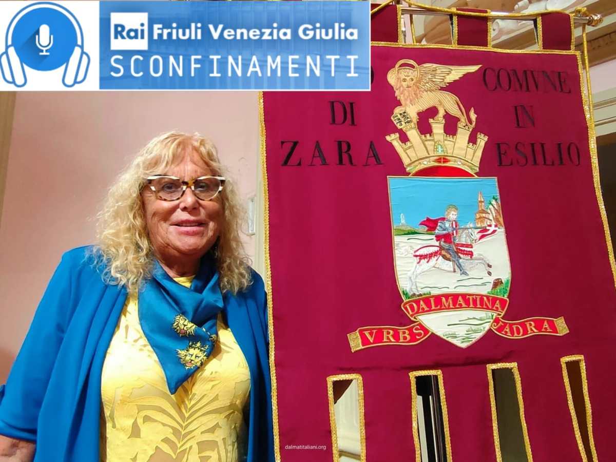Adriana Ivanov Danieli a RAI “Sconfinamenti” per la Cultura Dalmata